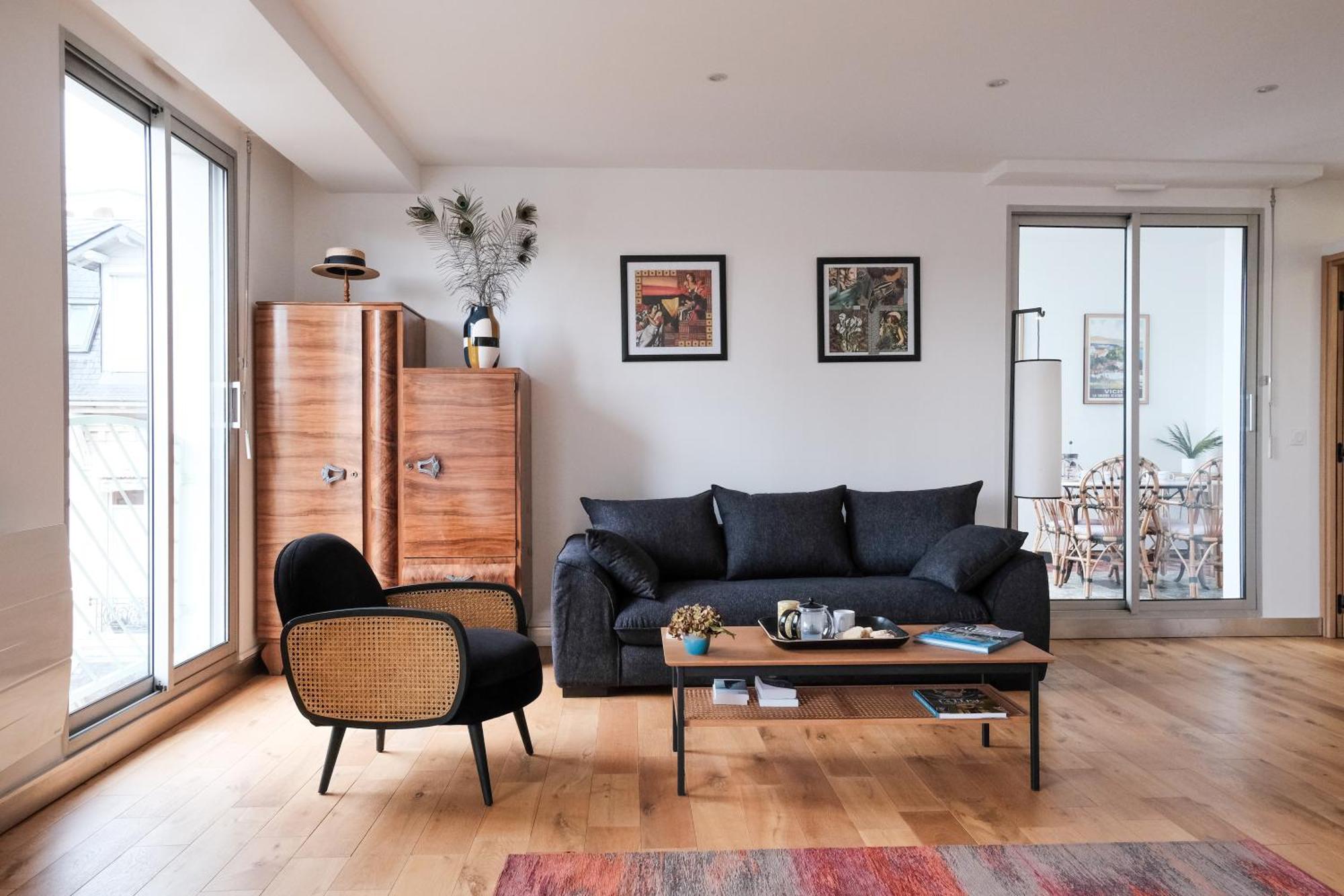 Le Joyau Des Parcs Classe 4 Etoiles Appartement Central Au Calme Avec Terrasse Vichy Eksteriør billede